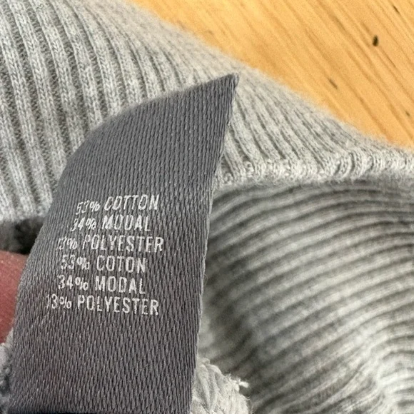 Aerie Neutral Monotone Camo Sweatshirt | Soft Utility Raglan Pullover | XS - Picture 5 of 7